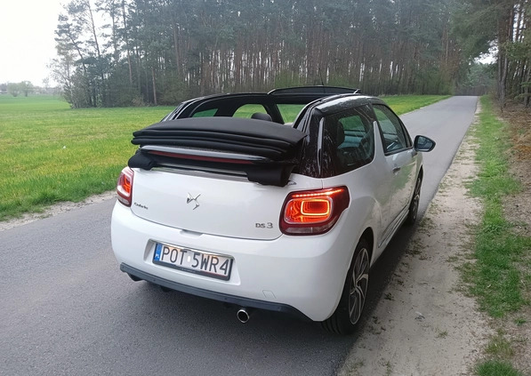 Citroen DS3 cena 30900 przebieg: 106000, rok produkcji 2016 z Krośniewice małe 172